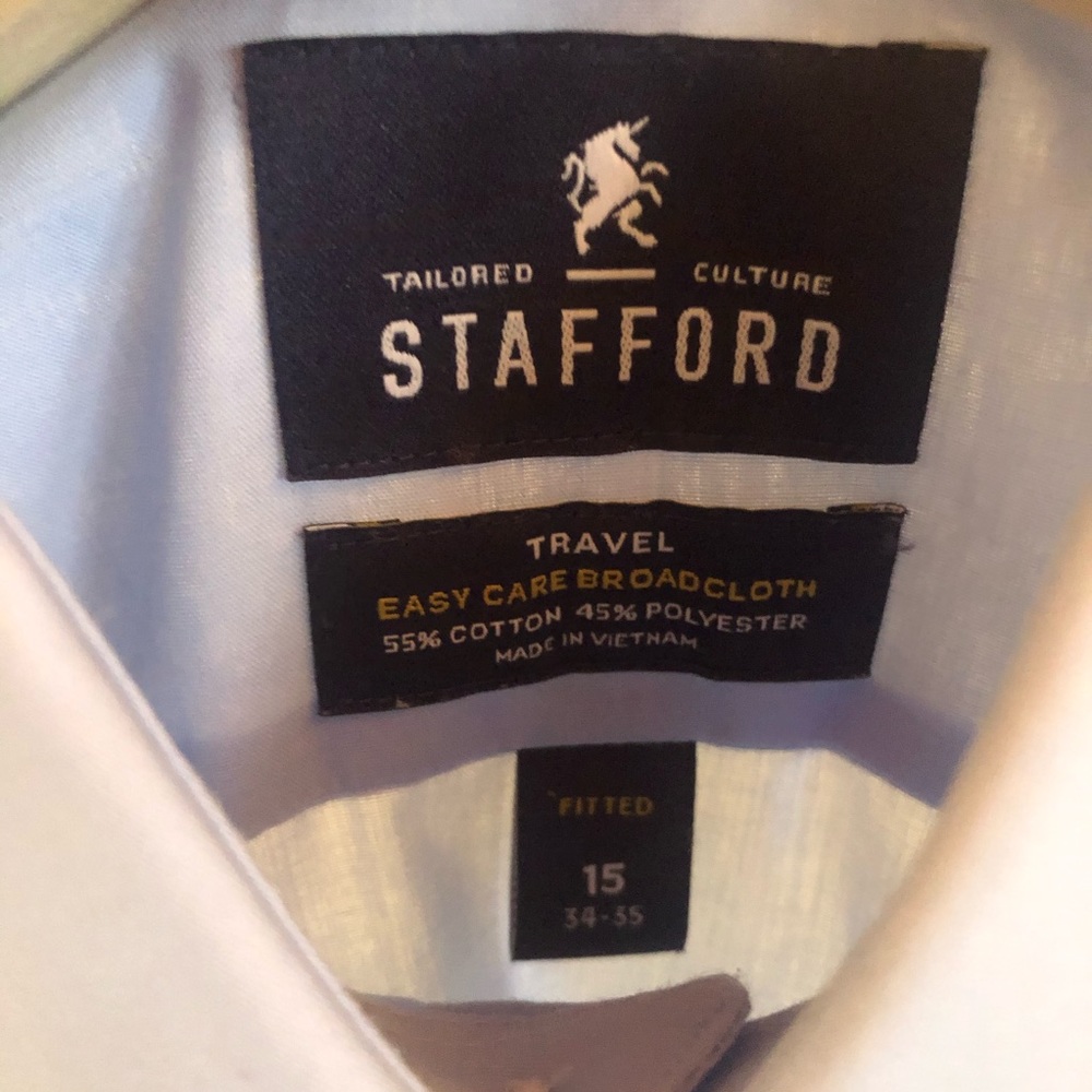 Blue Button Down - Picture 2 of 2